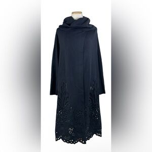 Soft Surroundings Navy Blue Cardigan